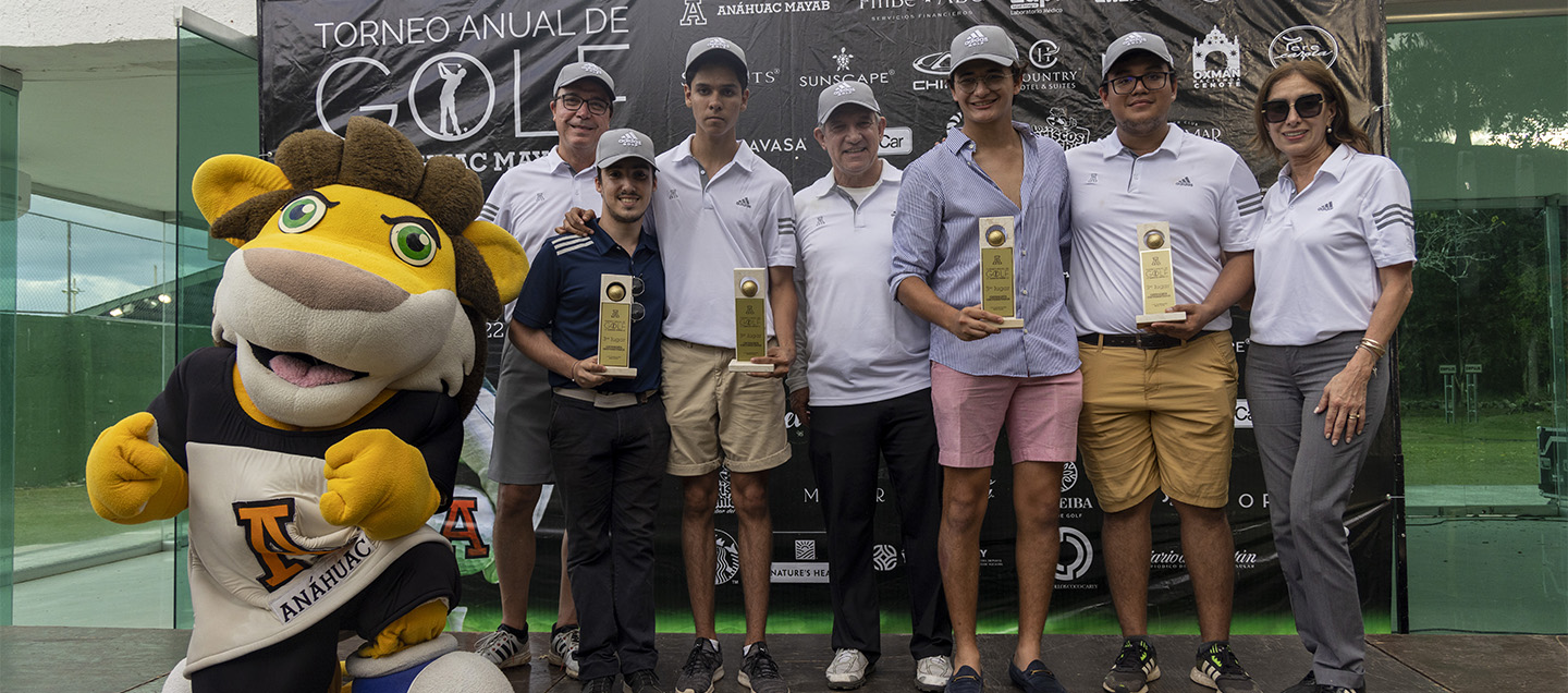 Conoce a los ganadores del 2° Torneo de Golf Anáhuac Mayab